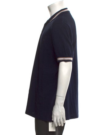 Brunello Cucinelli Collar Short Sleeve Polo Shirt