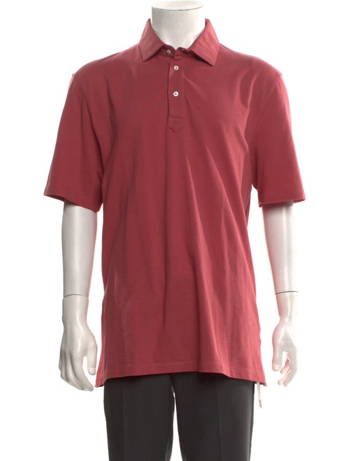 Brunello Cucinelli Collar Short Sleeve Polo Shirt