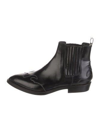 Brunello Cucinelli Leather Chelsea Boots