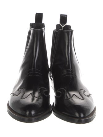 Brunello Cucinelli Leather Chelsea Boots