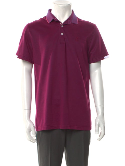 Brunello Cucinelli V-Neck Short Sleeve Polo Shirt