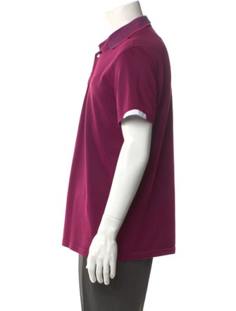 Brunello Cucinelli V-Neck Short Sleeve Polo Shirt