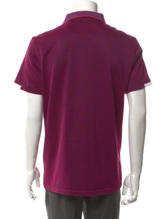 Brunello Cucinelli V-Neck Short Sleeve Polo Shirt