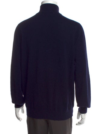 Brunello Cucinelli Cashmere Turtleneck Polo Sweater