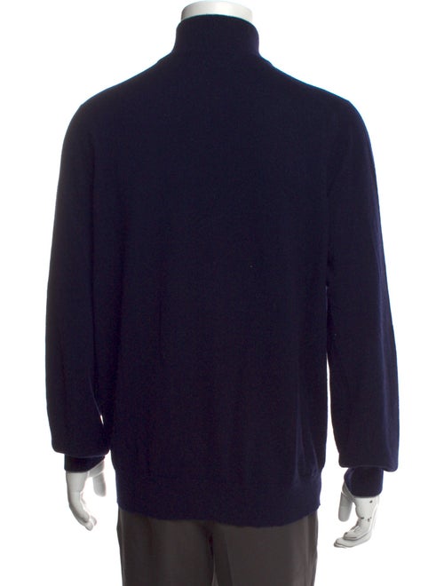 Brunello Cucinelli Cashmere Turtleneck Polo Sweater