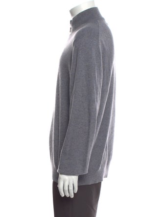 Brunello Cucinelli Cashmere Turtleneck Polo Sweater