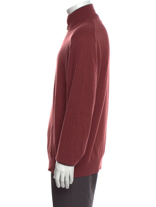 Brunello Cucinelli Cashmere Turtleneck Polo Sweater