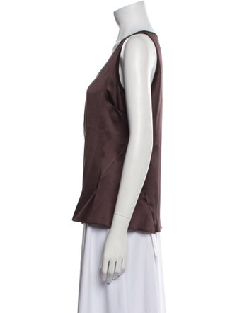 Brunello Cucinelli Cashmere Scoop Neck Top