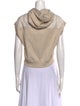 Brunello Cucinelli Mock Neck Short Sleeve Crop Top