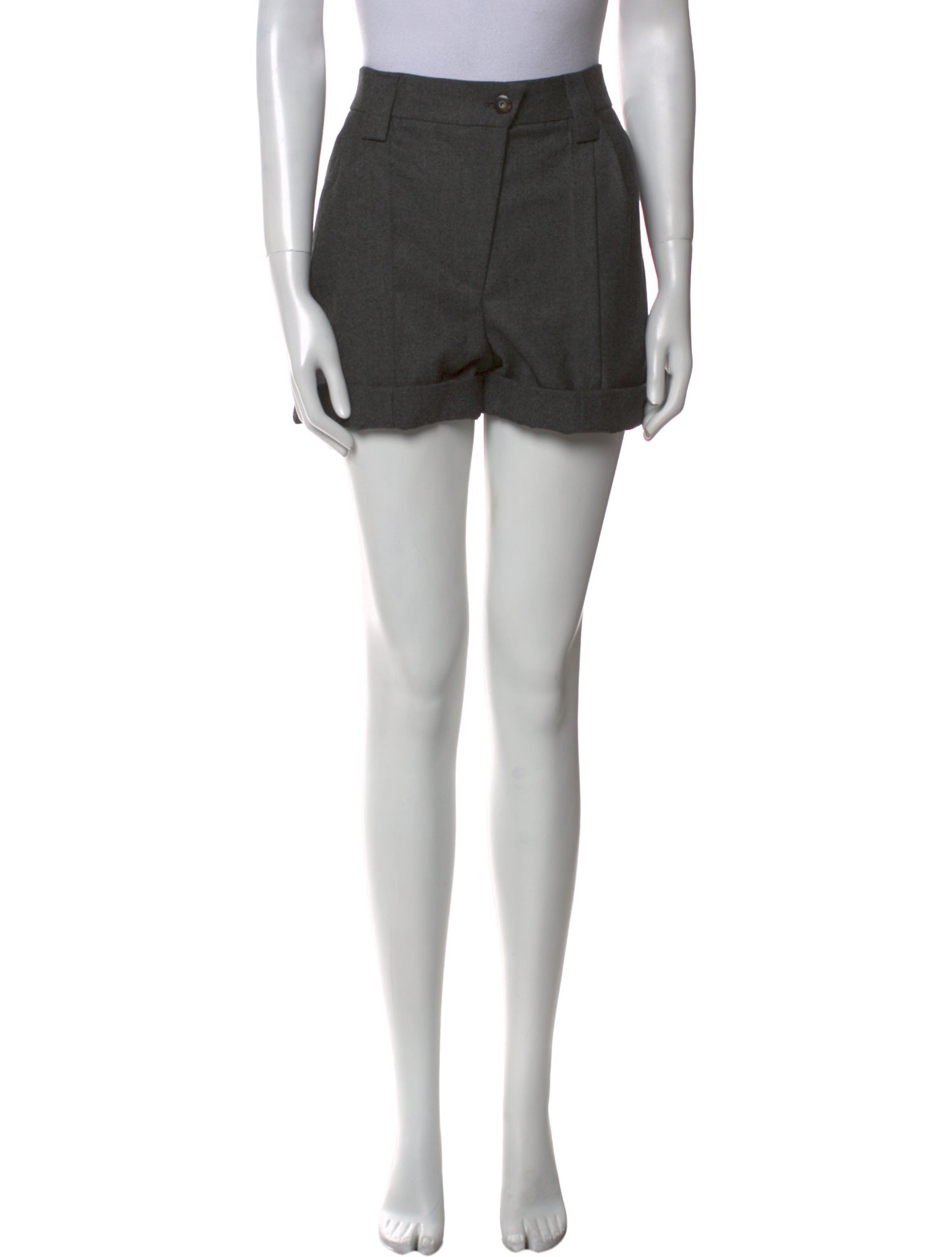 Brunello Cucinelli Virgin Wool Mini Shorts w/ Tags