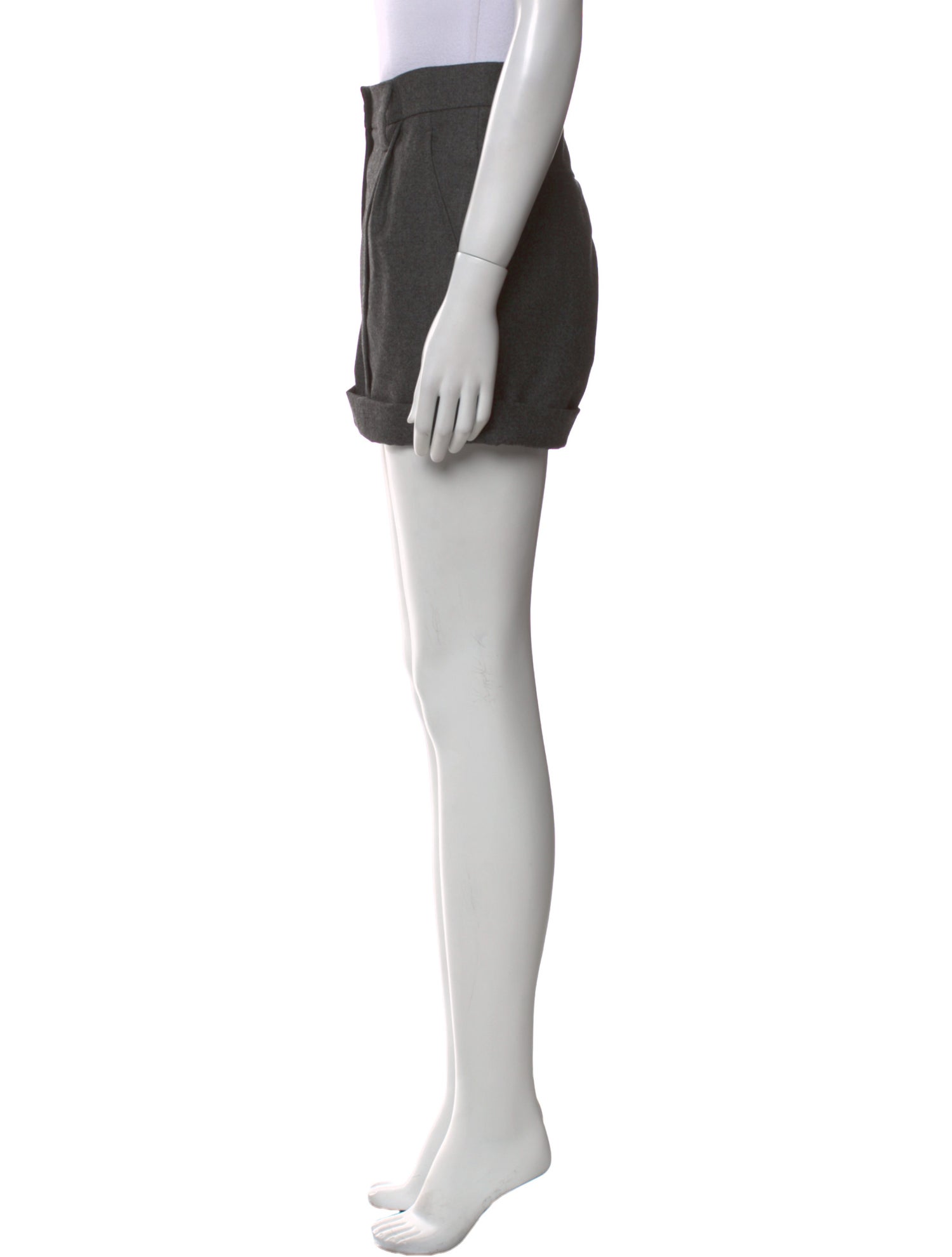 Brunello Cucinelli Virgin Wool Mini Shorts w/ Tags