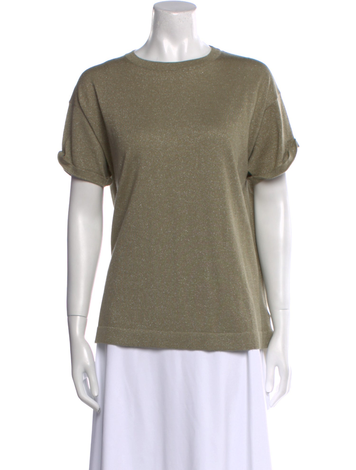 Brunello Cucinelli Crew Neck Short Sleeve T-Shirt w/ Tags