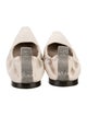 Brunello Cucinelli Monili Leather Ballet Flats