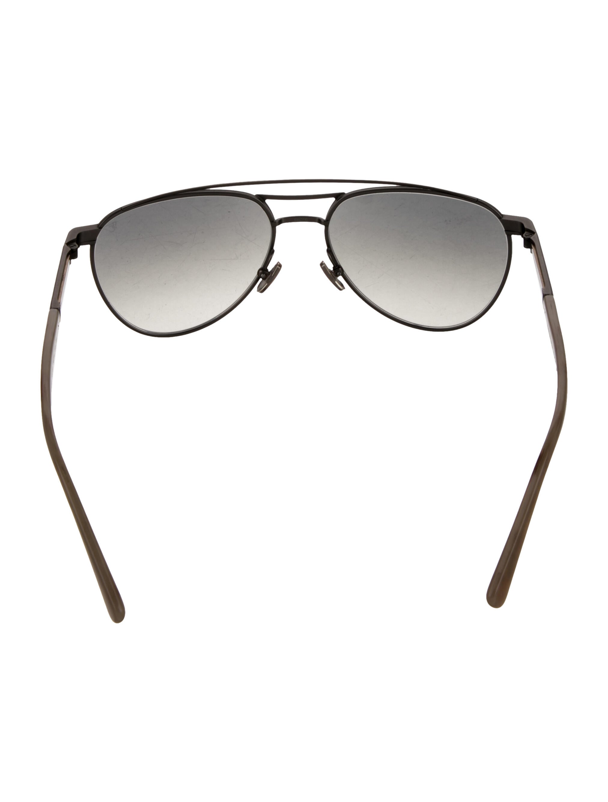 Brunello Cucinelli Aviator Gradient Sunglasses