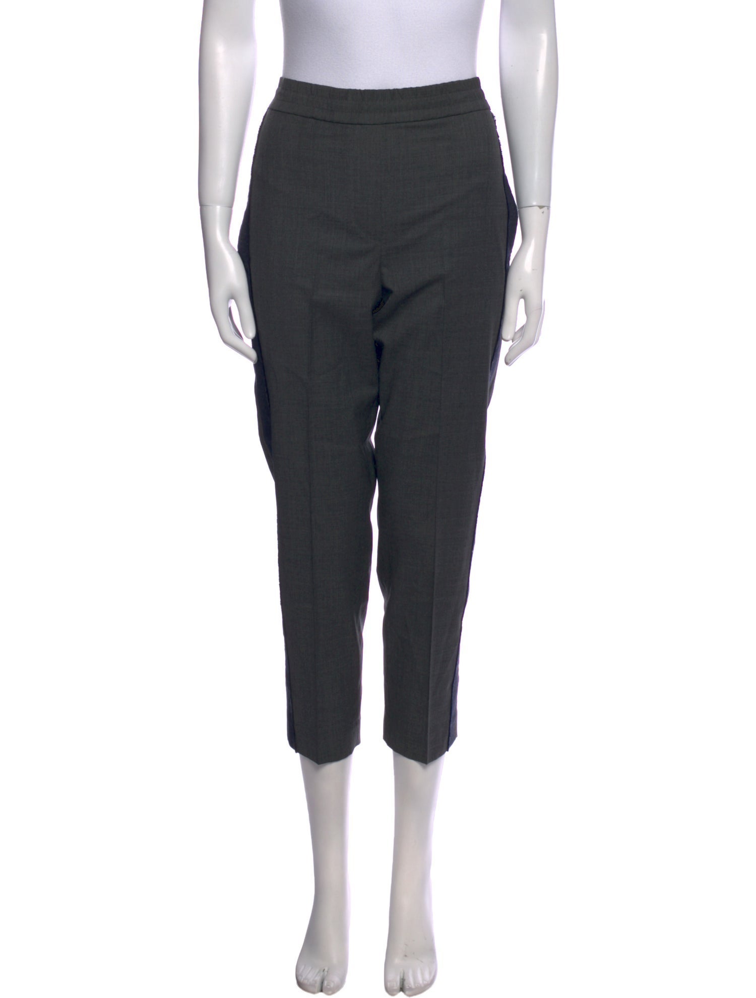 Brunello Cucinelli Virgin Wool Skinny Leg Pants