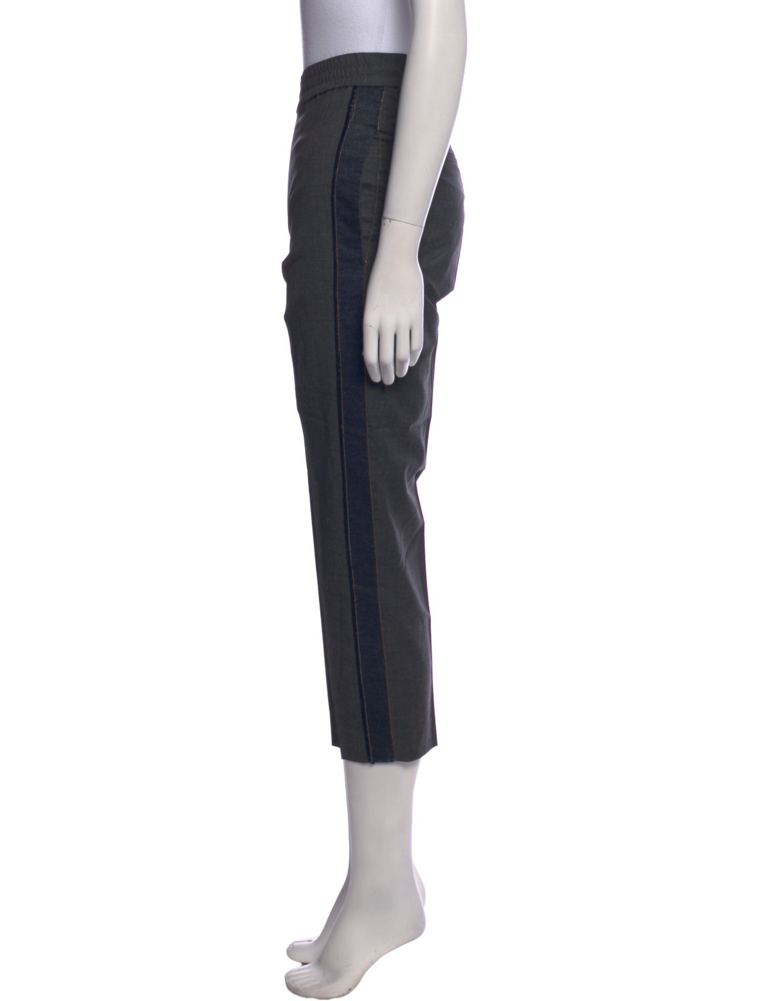 Brunello Cucinelli Virgin Wool Skinny Leg Pants