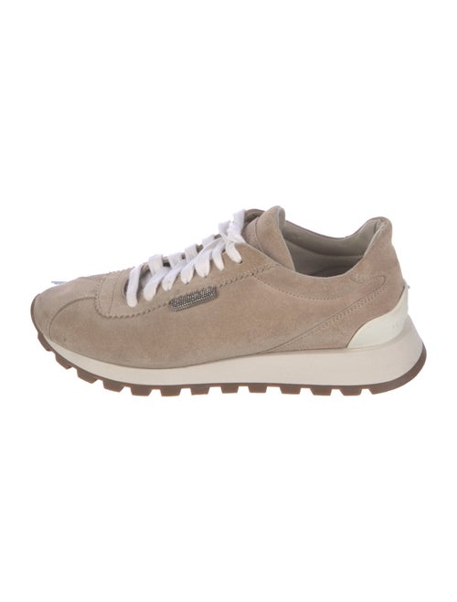 Brunello Cucinelli Suede Athletic Sneakers