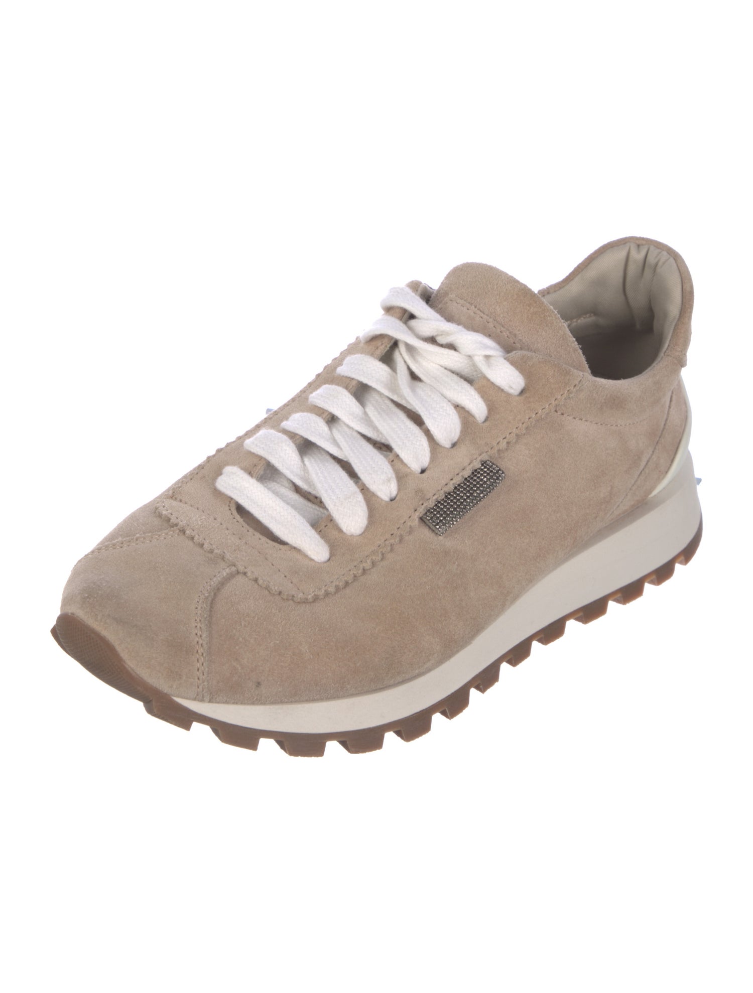 Brunello Cucinelli Suede Athletic Sneakers