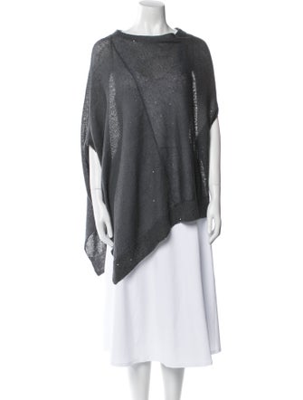 Brunello Cucinelli Linen Cowl Neck Tunic