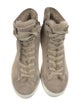 Brunello Cucinelli Suede Wedge Sneakers