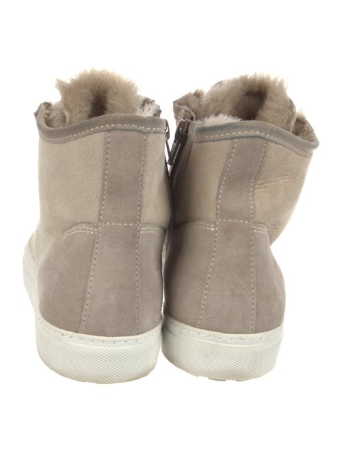 Brunello Cucinelli Suede Wedge Sneakers