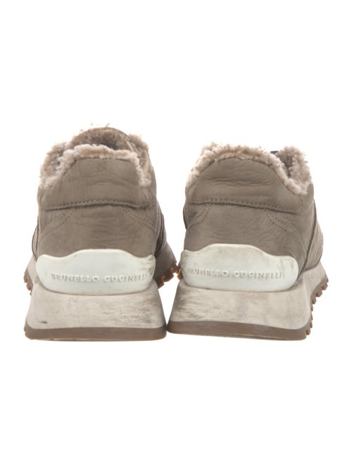 Brunello Cucinelli Monili Suede Sneakers