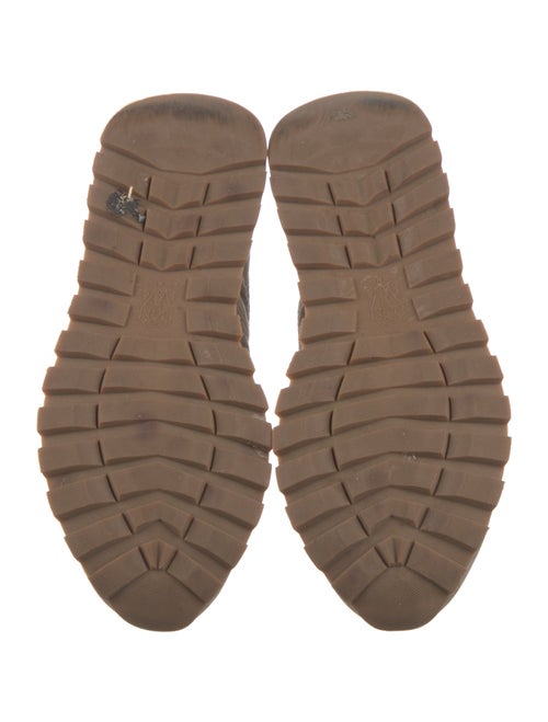 Brunello Cucinelli Monili Suede Sneakers