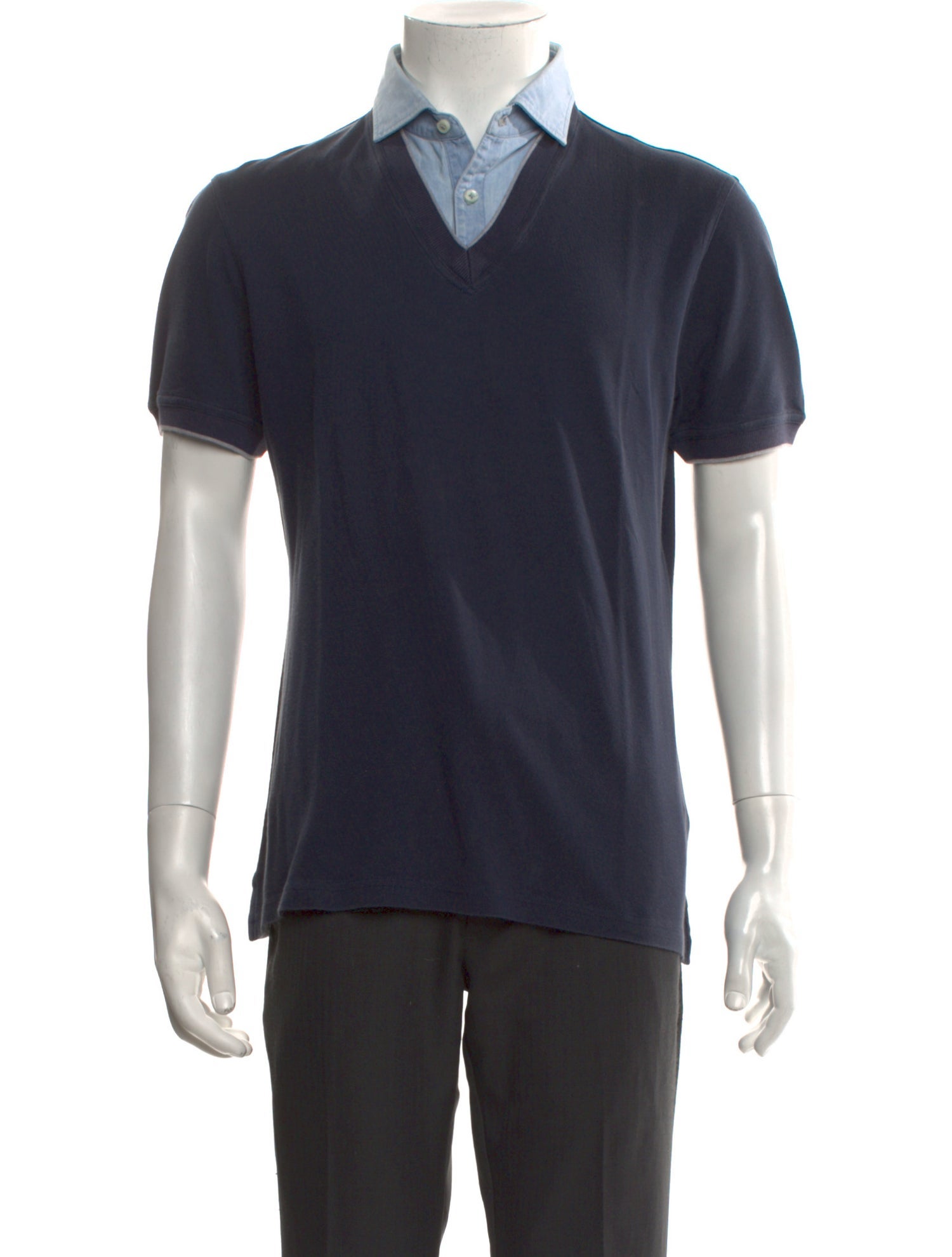 Brunello Cucinelli Crew Neck Short Sleeve Polo Shirt