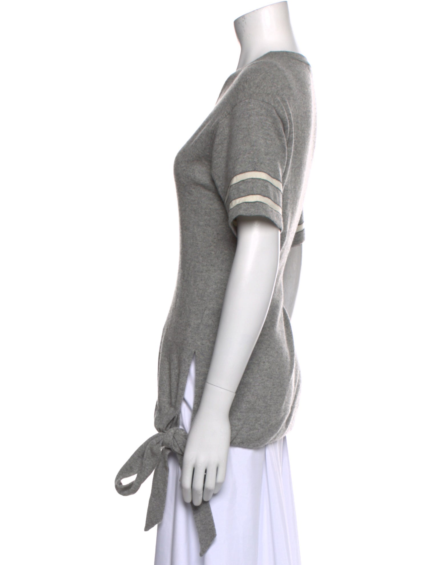 Brunello Cucinelli Cashmere Scoop Neck T-Shirt