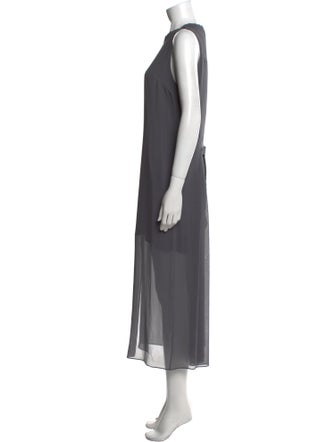 Brunello Cucinelli Silk Long Dress