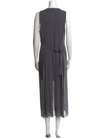 Brunello Cucinelli Silk Long Dress