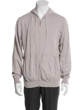 Brunello Cucinelli Mock Neck Long Sleeve Cardigan