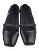 Brunello Cucinelli Leather Mary Jane Flats