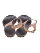 Brunello Cucinelli Leather Slingback Sandals
