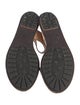 Brunello Cucinelli Leather Slingback Sandals