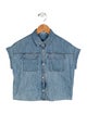 Brunello Cucinelli Girls' Denim Top