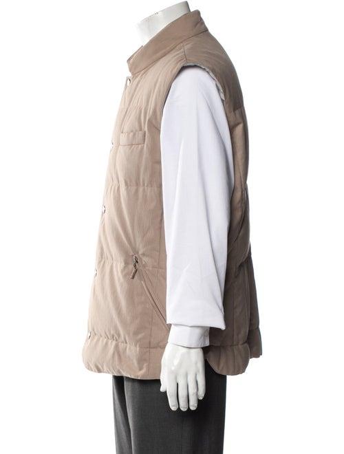 Brunello Cucinelli Colorblock Pattern Vest
