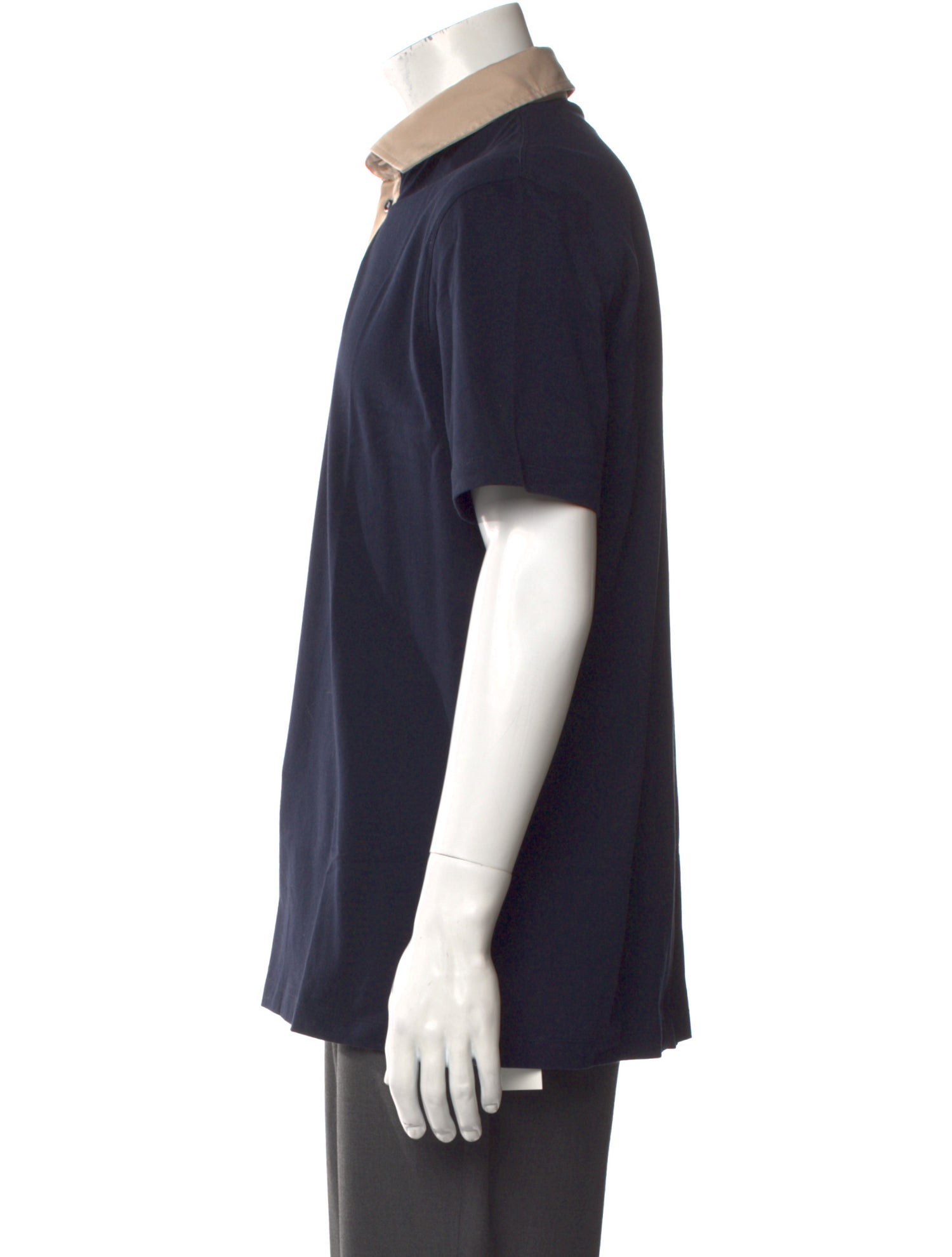 Brunello Cucinelli Collar Short Sleeve Polo Shirt