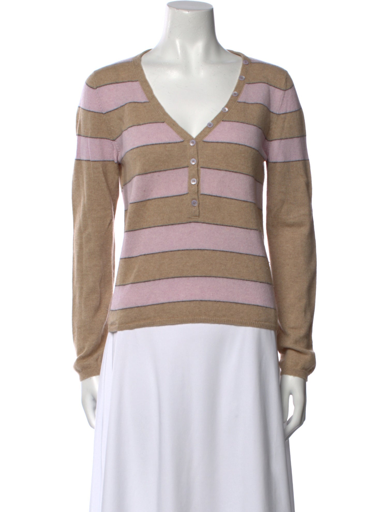Brunello Cucinelli Cashmere Striped Sweater