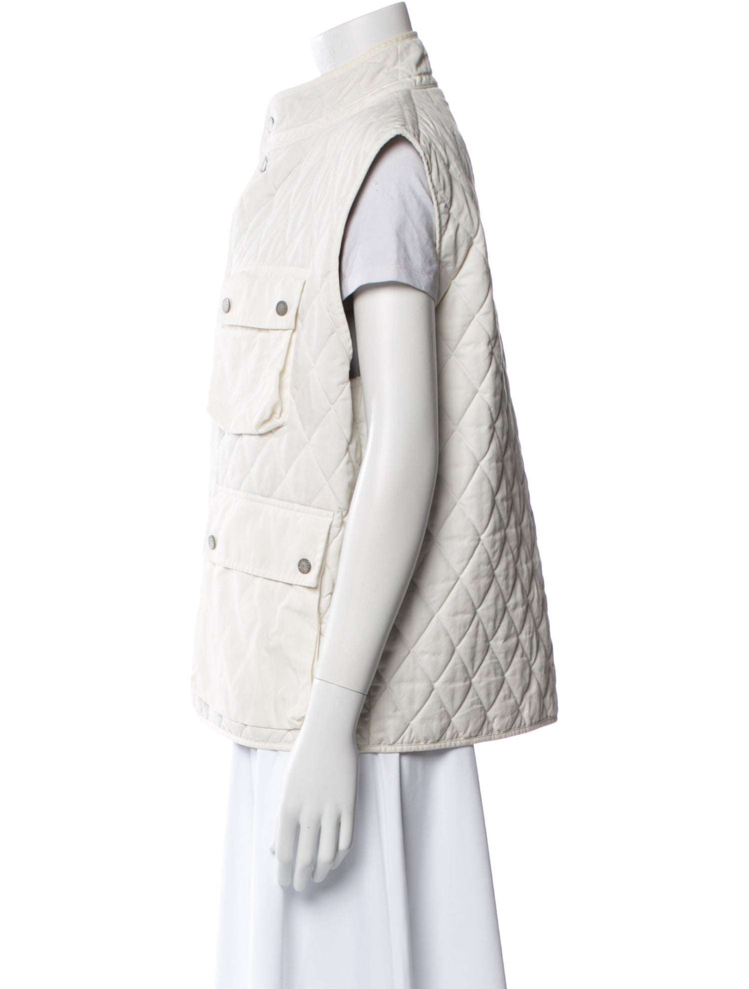 Brunello Cucinelli Plaid Print Vest