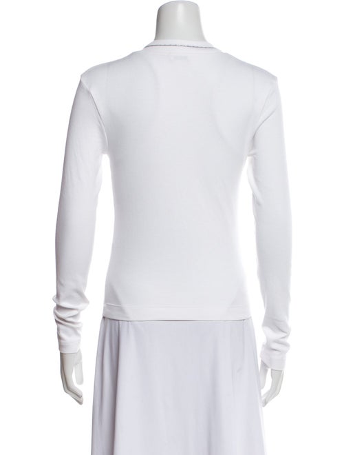 Brunello Cucinelli V-Neck Long Sleeve Top