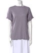 Brunello Cucinelli Bateau Neckline Short Sleeve T-Shirt