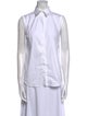 Brunello Cucinelli Sleeveless Button-Up Top