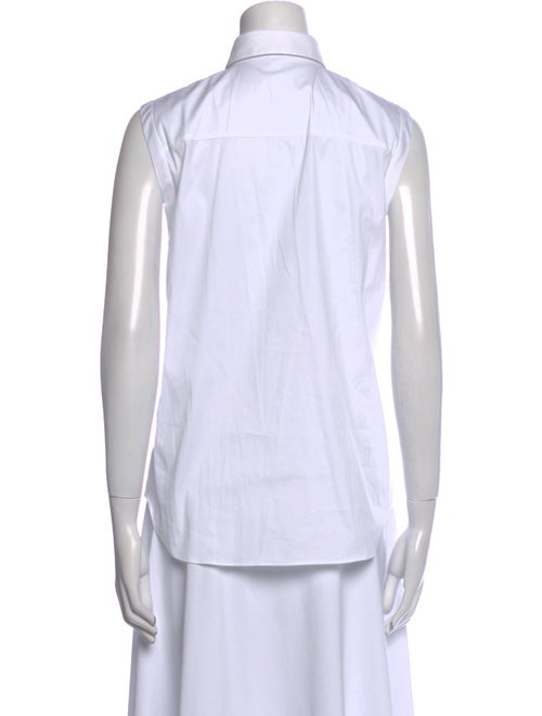 Brunello Cucinelli Sleeveless Button-Up Top