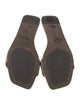 Brunello Cucinelli Suede Beaded Accents Slides