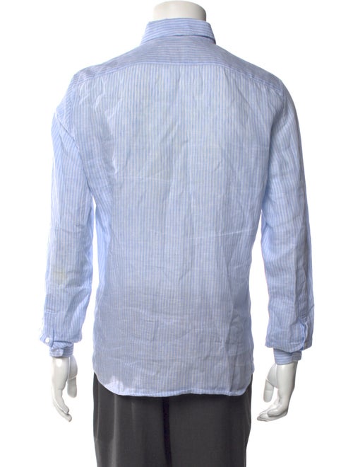 Brunello Cucinelli Linen Striped Shirt