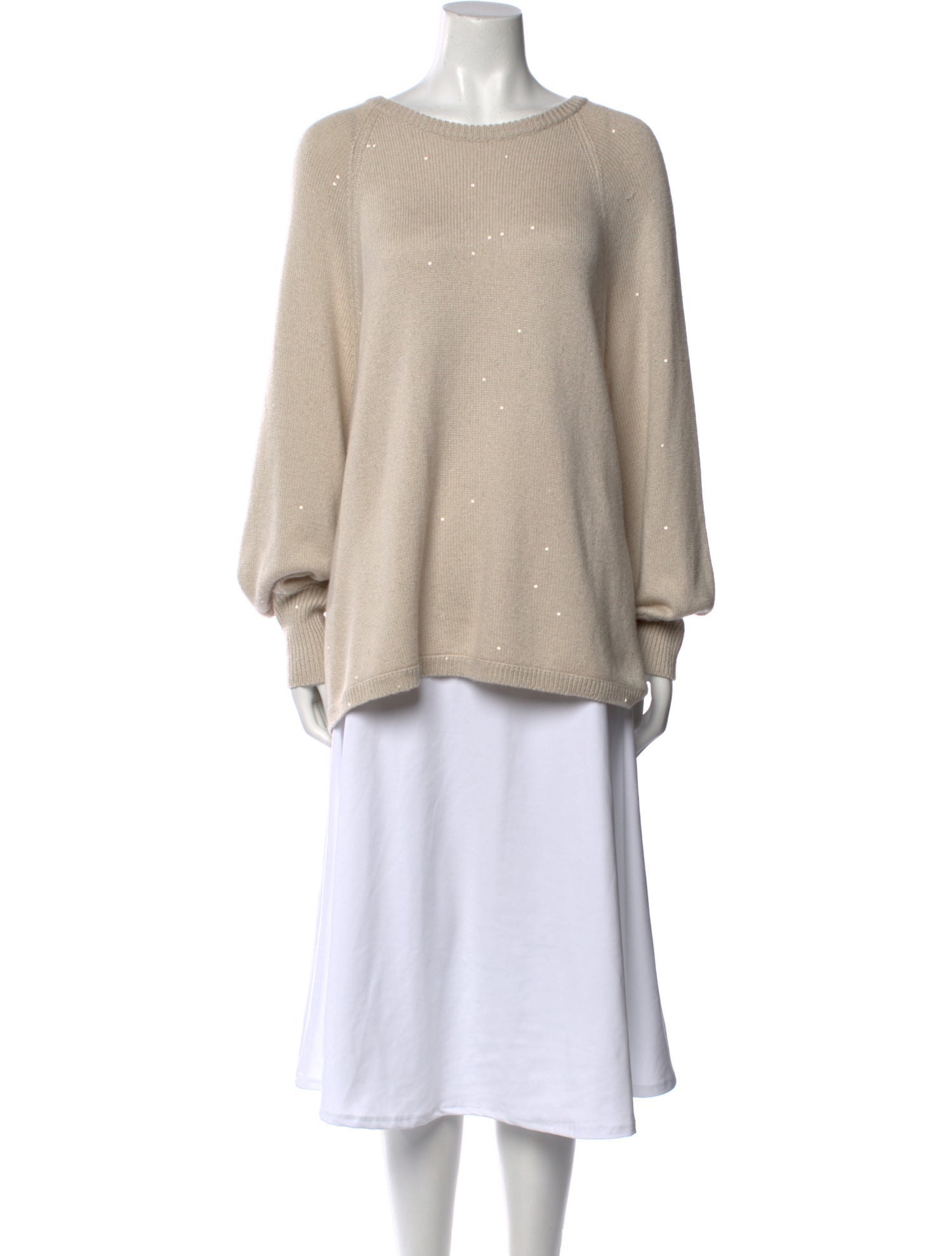 Brunello Cucinelli Cashmere Scoop Neck Sweater