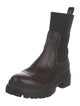Brunello Cucinelli Monili Embossed Leather Chelsea Boots