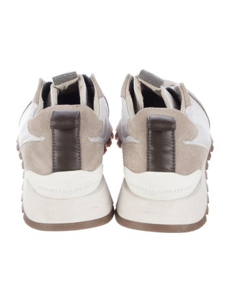 Brunello Cucinelli Monili Suede Sneakers