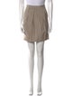 Brunello Cucinelli Pleated Accents Mini Skirt